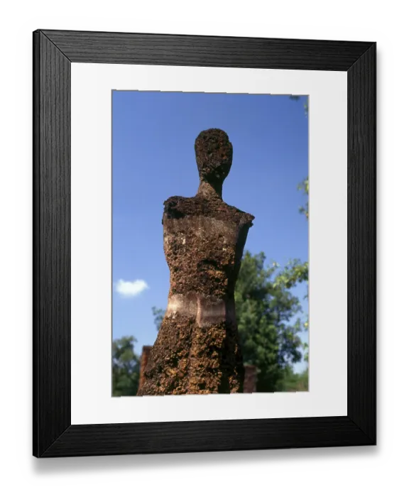 Framed Print : Kamphaeng Phet Historical Park in central Thailand was once part of the Sukhothai Kingdom that flourished in the 13th