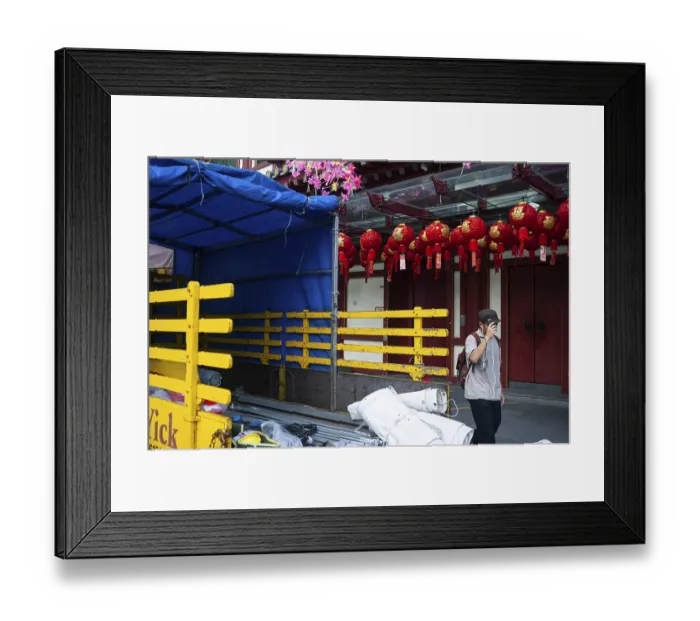 Framed Print : 23.01.2020, Singapore, Republic of Singapore