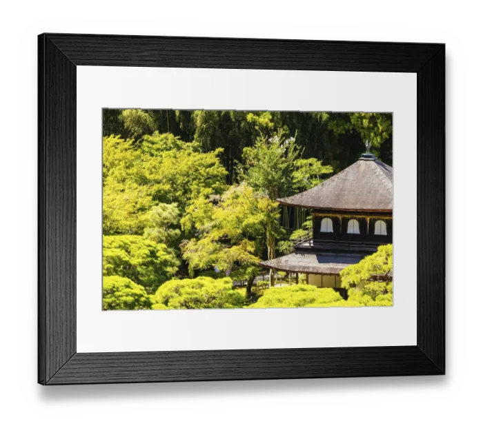Framed Print : The stunning architecture and gardens at Silver Pavillion Ginkakuji temple in Kyoto Framed Print : The stunning architecture and gardens at Silver Pavillion Ginkakuji temple in Kyoto