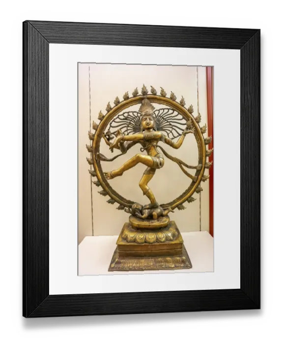 Framed Print : Shiva Narataja, lord of the dance