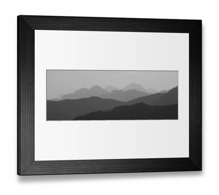 Framed Print : Dream like mountain ranges in the morning light Framed Print : Dream like mountain ranges in the morning light