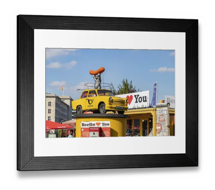 Framed Print : A picture of the TrabiWorld Berlin Framed Print : A picture of the TrabiWorld Berlin