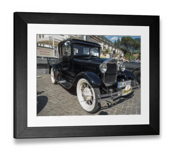 Framed Print : Merano, Italy - July 9