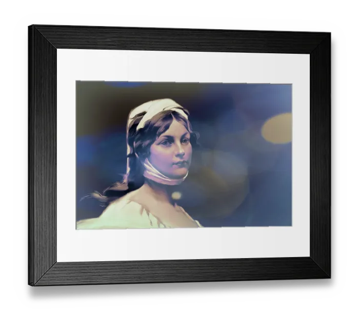 Framed Print : Louise of Mecklenburg-Strelitz
