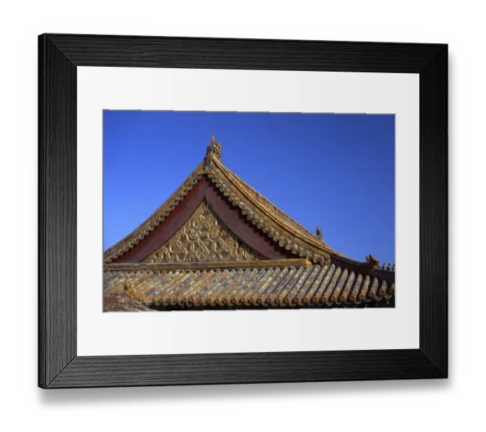 Framed Print : The Forbidden City, built between 1406 and 1420