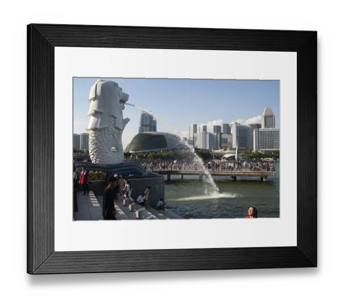 Framed Print : 19.07.2019, Singapore, Republic of Singapore
