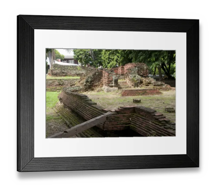 Framed Print : Abandoned in the late 13th century CE Framed Print : Abandoned in the late 13th century CE
