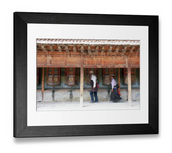 Framed Print : Labrang Monastery is one of the six great monasteries of the Geluk (Yellow Hat) school of Tibetan Buddhism Framed Print : Labrang Monastery is one of the six great monasteries of the Geluk (Yellow Hat) school of Tibetan Buddhism