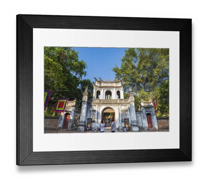 Framed Print : Hanoi, Vietnam - 01.21.2024: Temple of Literature in Hanoi Framed Print : Hanoi, Vietnam - 01.21.2024: Temple of Literature in Hanoi