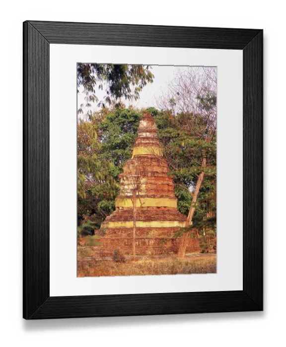Framed Print : Abandoned in the late 13th century CE