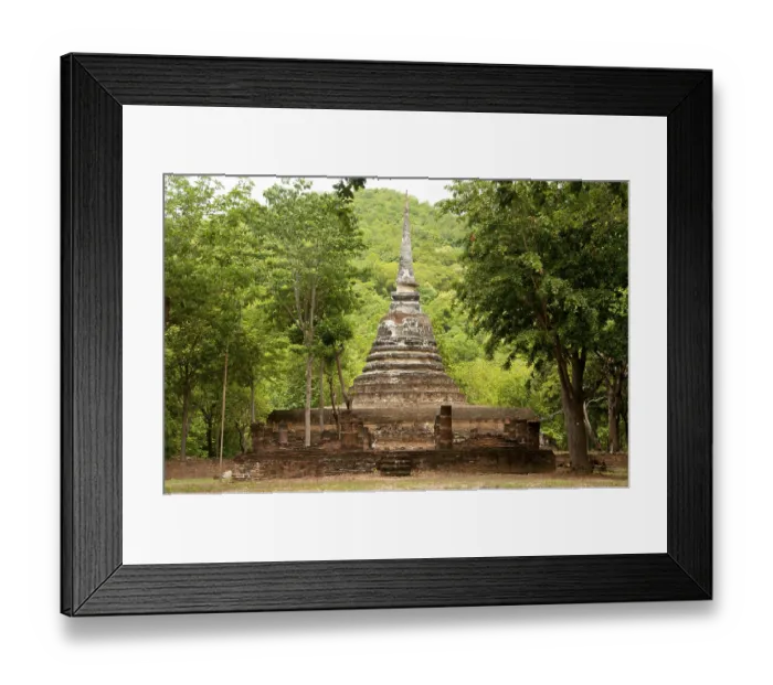 Framed Print : Sukhothai, which literally means Dawn of Happiness