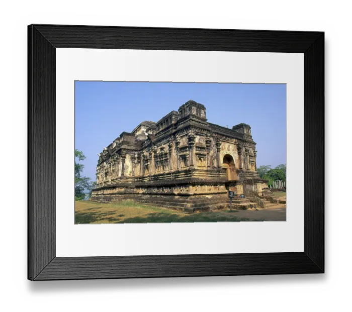 Framed Print : Thuparama was built by King Parakramabahu the Great (1123 - 1186)