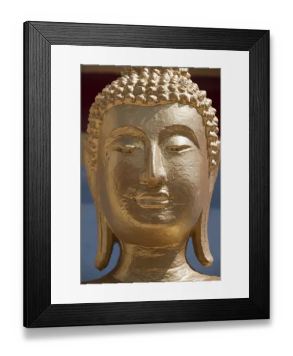 Framed Print : Buddha statue in Big Buddha Temple