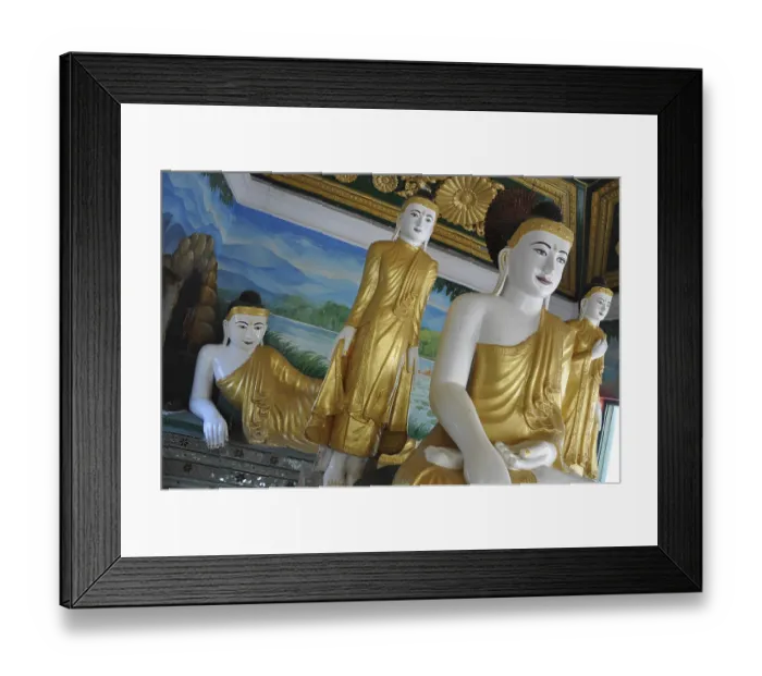 Framed Print : Buddhas Framed Print : Buddhas