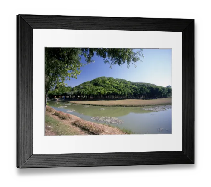 Framed Print : The complex at Phimai dates originally from the reign of Surayavarman II (r) Framed Print : The complex at Phimai dates originally from the reign of Surayavarman II (r)