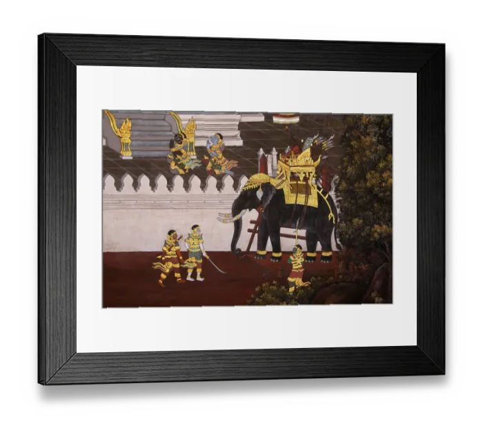 Framed Print : The Ramayana is a story as old as time and - at least in the Indian subcontinent Framed Print : The Ramayana is a story as old as time and - at least in the Indian subcontinent