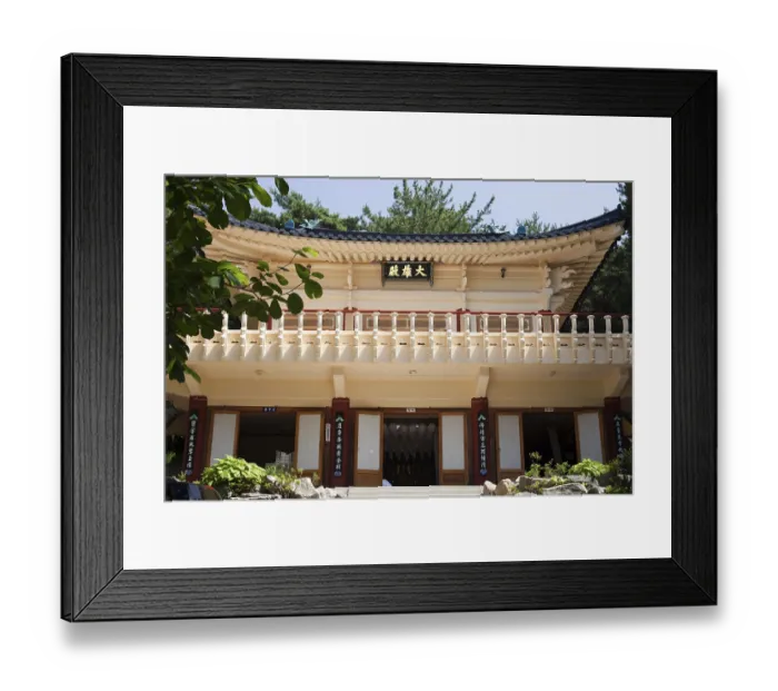 Framed Print : Temple in Jinhae Framed Print : Temple in Jinhae