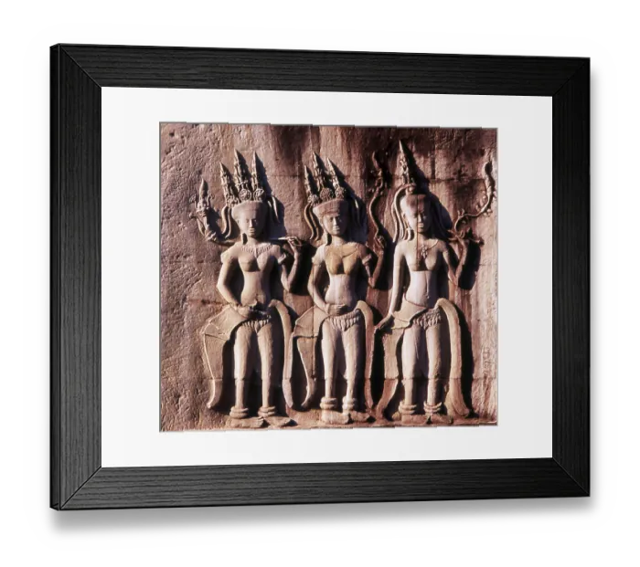 Framed Print : Angkor Wat was built for King Suryavarman II (ruled 1113-50)
