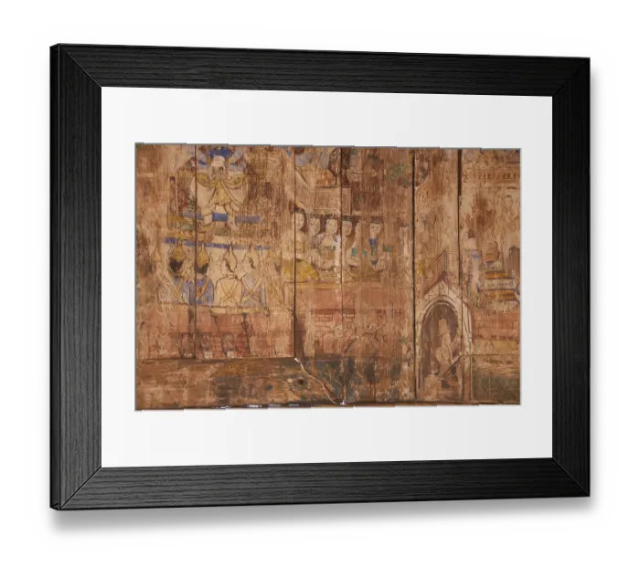 Framed Print : Wat Phra That Lampang Luang was built in the 15th century