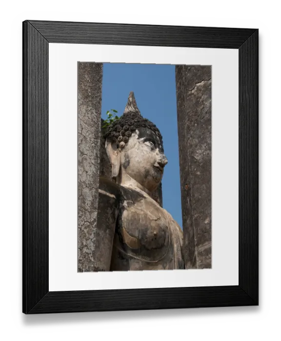 Framed Print : Si Satchanalai was built between the 13th and 15th centuries and was an integral part of the Sukhothai Kingdom