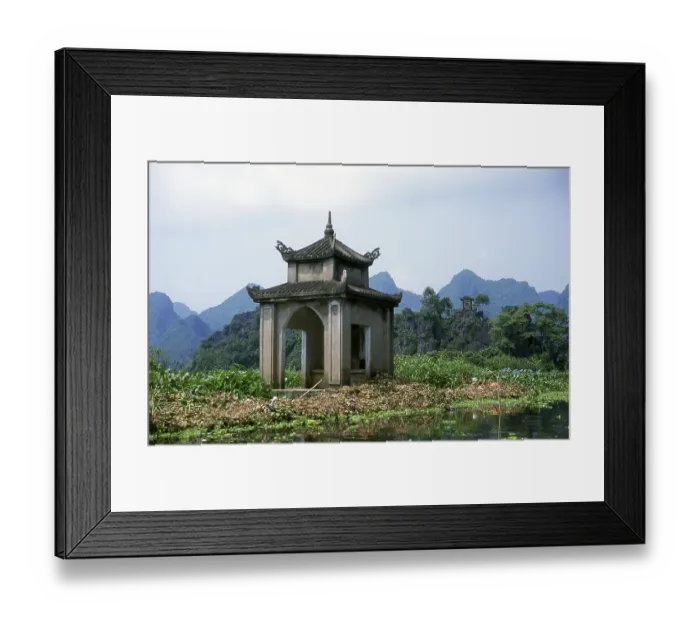 Framed Print : Chua Huong or Perfume Pagoda is not just a single building