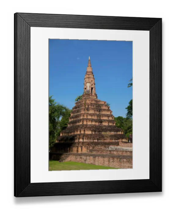 Framed Print : Ayutthaya (Ayudhya) was a Siamese kingdom that existed from 1351 to 1767