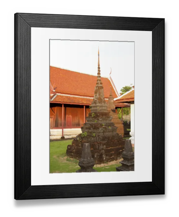 Framed Print : Wat Plai Klong, also known as Wat Buppharam Framed Print : Wat Plai Klong, also known as Wat Buppharam