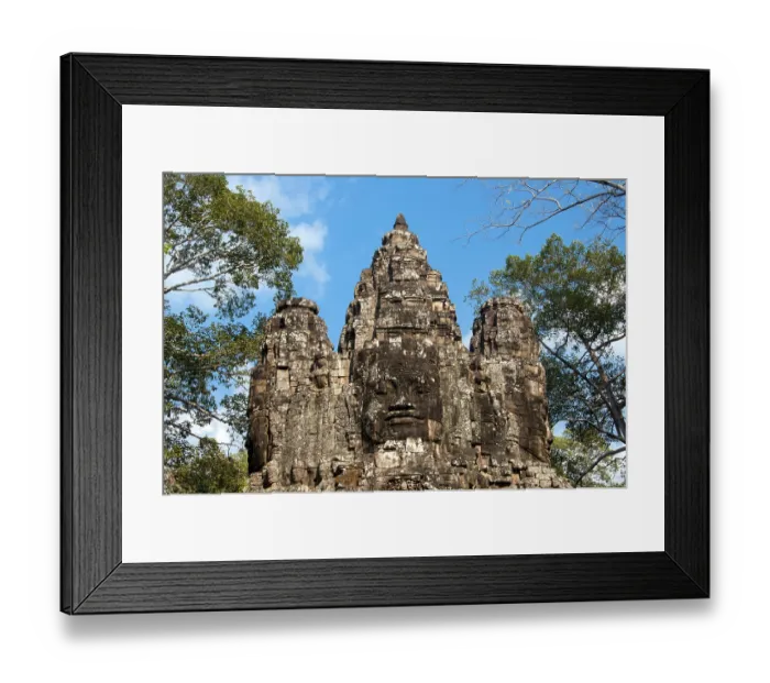 Framed Print : The Victory Gate of Angkor Thom Framed Print : The Victory Gate of Angkor Thom