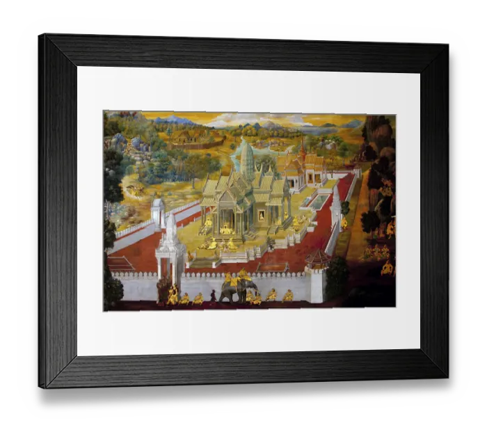 Framed Print : The Ramayana is a story as old as time and - at least in the Indian subcontinent Framed Print : The Ramayana is a story as old as time and - at least in the Indian subcontinent