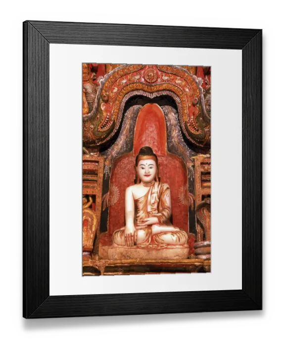 Framed Print : The Medawala Rajamaha Viharaya or Tempitiya Vihara