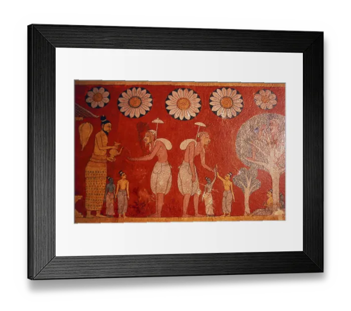 Framed Print : The Medawala Rajamaha Viharaya or Tempitiya Vihara