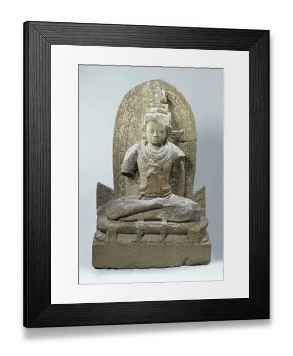 Framed Print : Manjusri is a bodhisattva associated with transcendent wisdom (Skt) Framed Print : Manjusri is a bodhisattva associated with transcendent wisdom (Skt)
