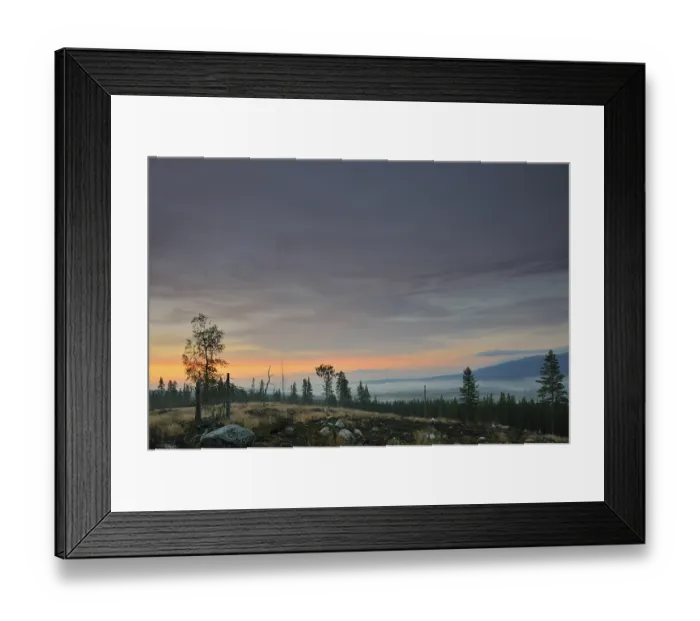 Framed Print : Altweibersommer, Fulufjaellet-NP