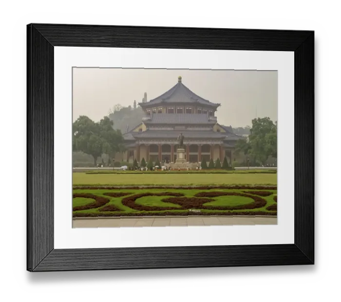 Framed Print : Hong Kong, China - June 24, 2019: Architecture of Hong Kong