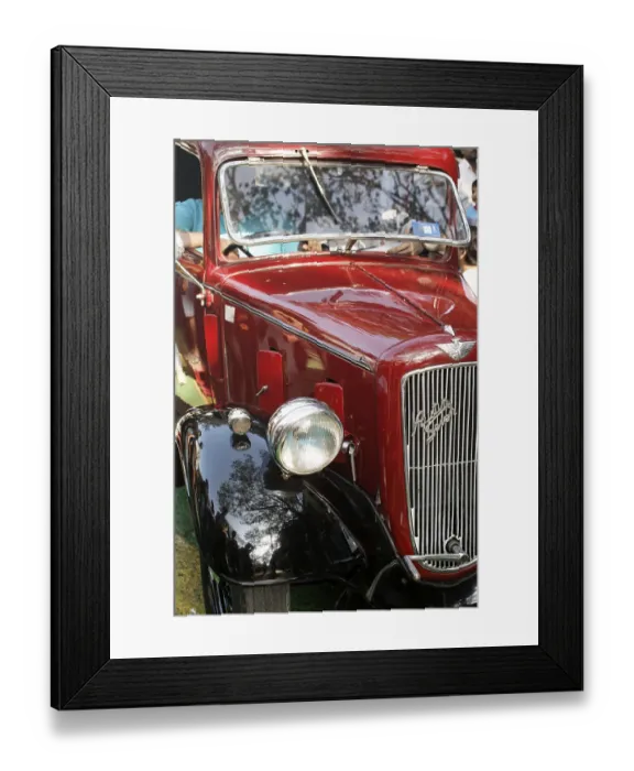Framed Print : Vintage cars Austin Seven