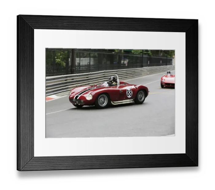 Framed Print : Maserati 300S from 1955, Series C Framed Print : Maserati 300S from 1955, Series C