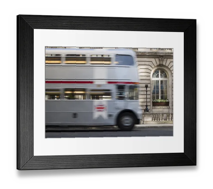 Framed Print : Red vintage bus in London. London City tour Framed Print : Red vintage bus in London. London City tour