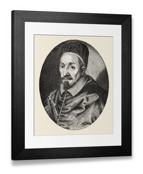 Framed Print : Pope Alexander VII, Alessandro VII Framed Print : Pope Alexander VII, Alessandro VII