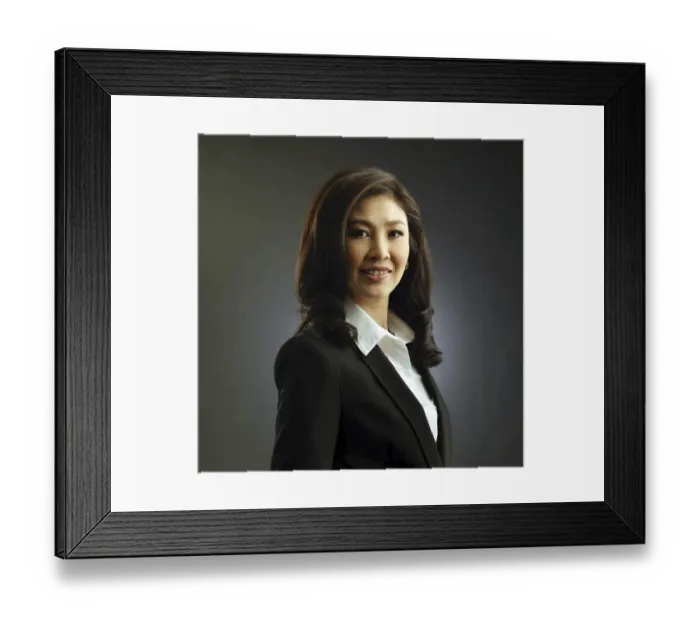 Framed Print : Yingluck Shinawatra (RTGS: Yinglak Chinnawat) Framed Print : Yingluck Shinawatra (RTGS: Yinglak Chinnawat)
