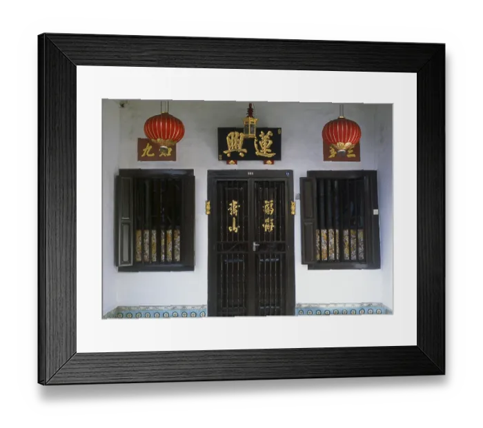 Framed Print : Peranakan Chinese and Baba-Nyonya are terms used for the descendants of late 15th