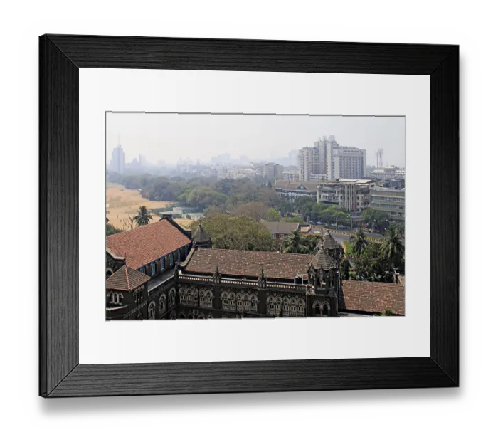 Framed Print : Esplanade Road and Elphinston school Framed Print : Esplanade Road and Elphinston school