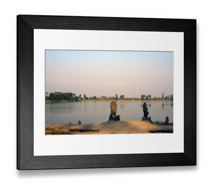 Framed Print : Srah Srang (Pool of Ablutions) is a baray (reservoir) Framed Print : Srah Srang (Pool of Ablutions) is a baray (reservoir)