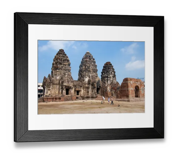 Framed Print : Prang Sam Yot, originally a Khmer Hindu shrine Framed Print : Prang Sam Yot, originally a Khmer Hindu shrine