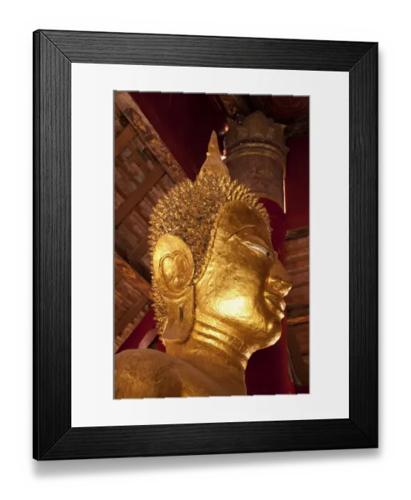 Framed Print : Wat Pak Khan was originally constructed in the mid-18th century