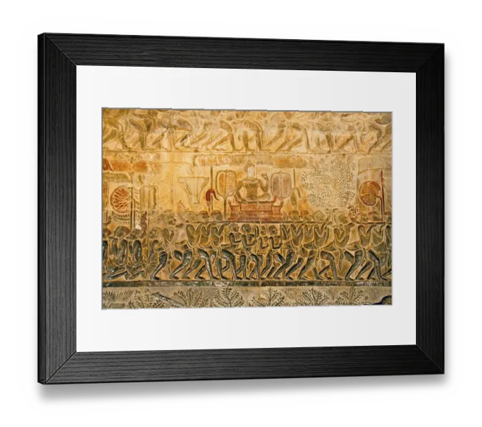Framed Print : Angkor Wat was built for King Suryavarman II (ruled 1113-50)