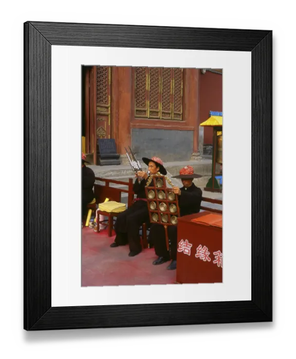 Framed Print : The Puning Temple (Chinese: 普宁寺)