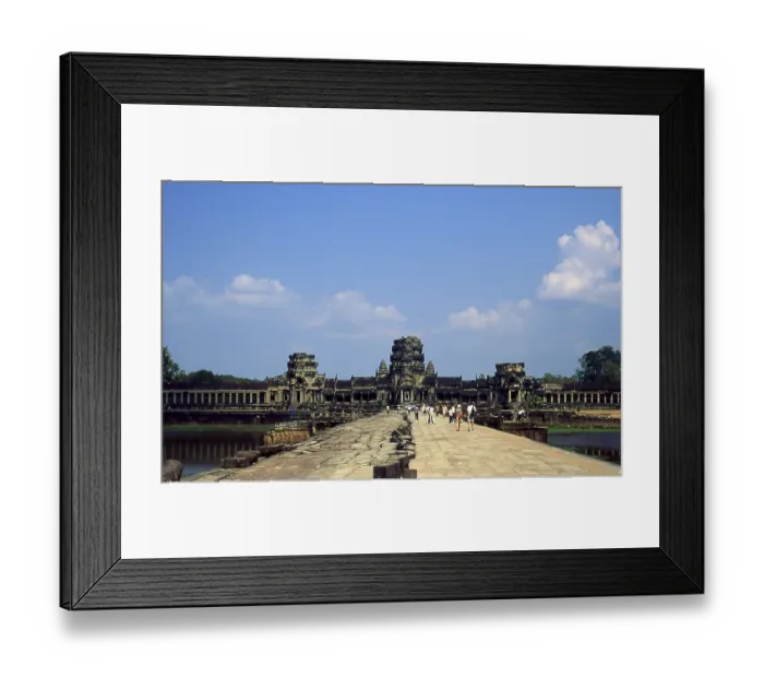 Framed Print : Angkor Wat was built for King Suryavarman II (ruled 1113-50) Framed Print : Angkor Wat was built for King Suryavarman II (ruled 1113-50)