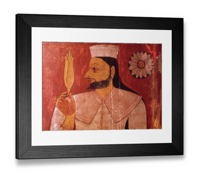 Framed Print : The Medawala Rajamaha Viharaya or Tempitiya Vihara