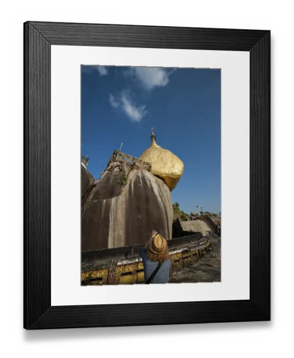 Framed Print : 01.02.2017, Kyaikto, Republic of the Union of Myanmar