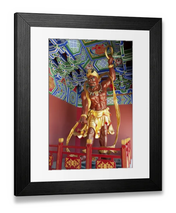 Framed Print : The Chongsheng Monastery is the mother building of the Three Pagodas Framed Print : The Chongsheng Monastery is the mother building of the Three Pagodas